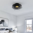 Nordic Medieval Simple Glass Ceiling Light