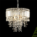 Luxury Pendant Lights Stainless Steel Crystal Chandelier For Living Room