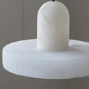 Simple White Marble Pendant Light For Living Room