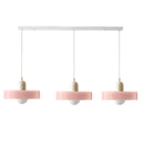 3 Heads Modern Art Decor Simple Glass Pendant Light