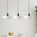 3 Heads Modern Art Decor Simple Glass Pendant Light