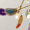 Nordic Creative Light Luxury Agate Stone Chandelier