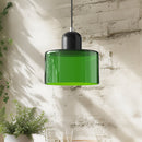 Simple Bauhaus Glass Conservatory Area Pendant Light