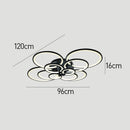 Unique Design Multi-circle LED Living Room Ceiling Light
