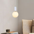 Nordic Glass Globe Ball Pendant Light for Dining Room Kitchen