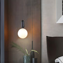 Nordic Glass Globe Ball Pendant Light for Dining Room Kitchen