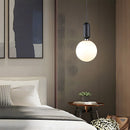 Nordic Glass Globe Ball Pendant Light for Dining Room Kitchen
