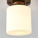 Minimalism White Semi-Flush Hallway Ceiling Light