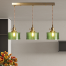 Vintage Glass Pendant Light For Kitchen