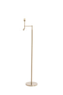 Floor lamp 25x140 cm MONTANA nickel satin with LED