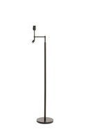 Floor lamp 25x140 cm MONTANA matt black with LED