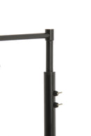 Floor lamp 25x140 cm MONTANA matt black with LED