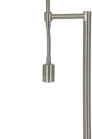Floor lamp 25x138 cm CALGARY nickel satin+LED flex