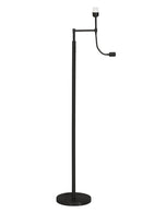 Floor lamp 25x138 cm CALGARY matt black with LED