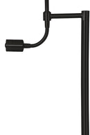 Floor lamp 25x138 cm CALGARY matt black with LED