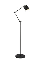 Floor lamp G9 73x25x150 cm RIJEKA matt black+dimmer
