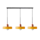 3 Heads Modern Art Decor Simple Glass Pendant Light