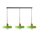 3 Heads Modern Art Decor Simple Glass Pendant Light
