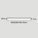 Minimalist Black Acrylic LED Flush Ceiling Lights For Living Room