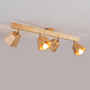 Simple Wood Track Lighting Living Room Track Light Ceiling