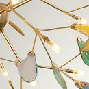 Nordic Creative Light Luxury Agate Stone Chandelier