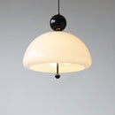 Modern Red Glass Simple Pendant Light For Living Room