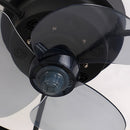 Modern Low Profile Ceiling Fan with Light 6 Speeds Reversible DC Motor Fan Light