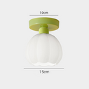 Cream Creative Corridor Aisle Glass Ceiling Light