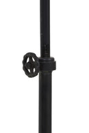 Floor lamp 2L 40x30x165 cm JODY black zinc+wood brown