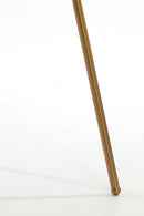Floor lamp tripod 42x146 cm MAYSON glass gold-clear+gold