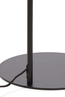 Floor lamp 45x29,5x160 cm SOLNA matt black+smoked glass