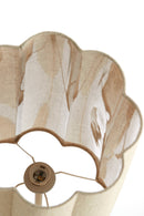 Floor lamp 30x165 cm FRINGE natural+cream