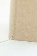 Floor lamp 40x40x176 cm MIKKO linen natural