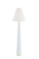 Floor lamp 50x168 cm DEVIA bouclé cream