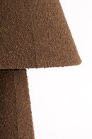 Floor lamp 50x168 cm DEVIA bouclé brown