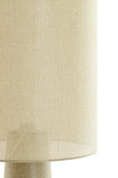 Floor lamp 38x180 cm MICKY linen olive green