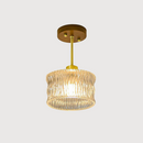 Flower Glass Hallway Ceiling Lighting