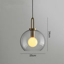 Nordic Simple Glass Pendant Light