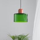 Simple Bauhaus Glass Conservatory Area Pendant Light