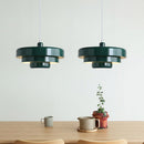 Minimalism Mid-century Bauhaus Iron Conservatory Pendant Light