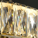 Modern Luxury K9 Crystal LED Flush Mount Ceiling Light