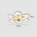 Modern Design Flower Shape White Bedroom Ceiling Light