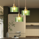 Vintage Glass Pendant Light For Kitchen