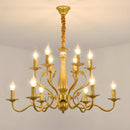 Flemish Style Ceiling Light Rustic Farmhouse Chandelier Lamp