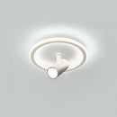 Round and Square LED Ceiling Track Light Fixture