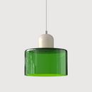 Simple Bauhaus Glass Conservatory Area Pendant Light
