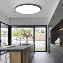Modern Black Led Ultra-thin Close to Ceiling Lighting
