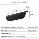 Minimalist Arc LED Waterproof Outdoor Wall Lamp for Gate, Garden & Patio