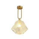 Modern Minimalist Crystal Bedroom Ceiling Lights