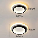Art Deco Acrylic LED Ceiling Lights For Living Room